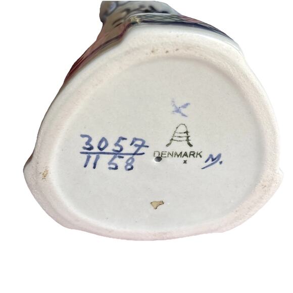 Royal Copenhagen Porcelain Three Kings Magi Wise Men Candle Holders Denmark FLAW - Picture 12 of 15